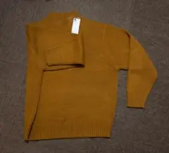 ローゲージハイネックセーター(長袖) M