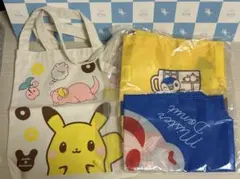 ①ミスド ミスタードーナツ エコバッグ ポケモン トートバッグ セット売り