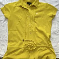 キャロウェイイエロー Lサイズ 半袖ポロシャツ