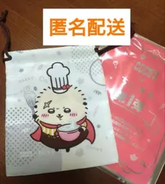 COCO'S✕ちいかわ　巾着　ラッコ