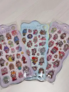 早い者勝ち！ラブブ　ボンボンドロップシール3枚セット♡
