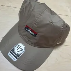 【未使用品】NANGA × 47 CLEAN UP キャップ ベージュ