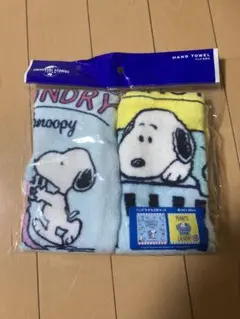 ユニバ　スヌーピーハンドタオル　2枚セット