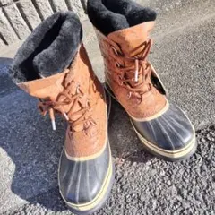 SORELカリブー リミテッドタグ付き　スノーブーツ US9 オーストリッチ