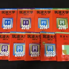 フルコンプ　筑波大学　赤本　推薦入試　2008年～2024年　17年分　教学社