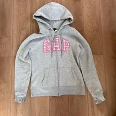 GAP グレー フルジップパーカー