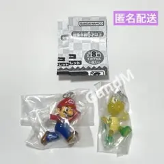 スーパーマリオ めじるしアクセサリー2 マリオ　ノコノコ　2個セット　ガチャ