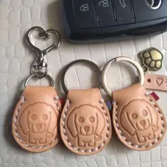 ラブラドール　ぷっくりキーホルダー