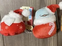 すみっコぐらし　てのりぬいぐるみ　クリスマス　やま　とかげ　サンタクロース