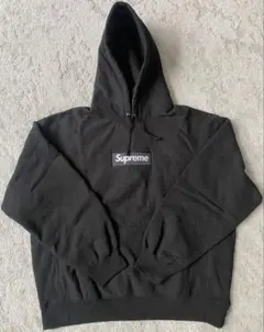 シュプリーム 23AW ボックスロゴパーカーブラックL