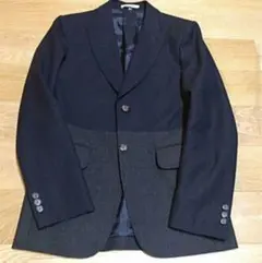 CARVEN カルヴェン 2Bバイカラージャケット 44のサムネイル