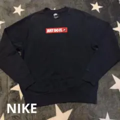 NIKE JUST DO IT. ブラック スウェット S