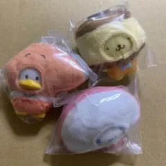 サンリオ ちびっとも シークレットキーホルダー 3個セットシナモンペックルプリン