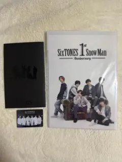 SixTONES 会報 バースデーカード クリアファイル セット