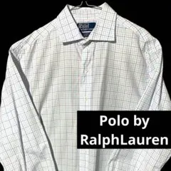 Polo by RalphLauren Lサイズ 長袖 チェック柄 定番 シャツ