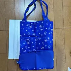 ハローキティエコバック まちが広いので使いやすいと思います。