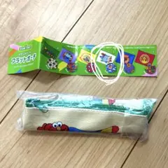 セサミストリート フラットポーチ C エルモ ガチャ 未開封