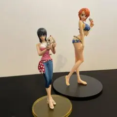 ワンピース フィギュア ナミ ニコ・ロビン 2体セットのサムネイル