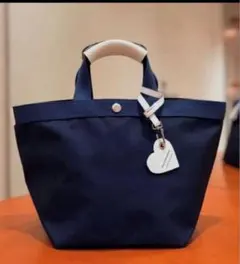 美品【限定】Herve Chapelieネイビー × ネイビー × ブランタグのサムネイル