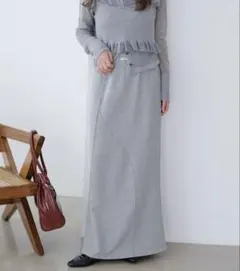 Kastane 【SAWAMOTO企画/WEB限定】メロウスウェットスカ ート