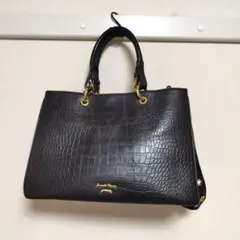 新品⭕️Samantha Thavasa サマンサタバサ クロコ型押しレザーバッグ 