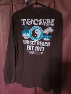 T&C Surf Designsタウカン 長袖カットソー ブラウン Y2Kのサムネイル