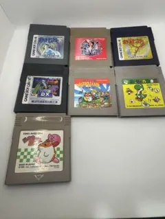 ゲームボーイソフト 7本セット まとめ売り