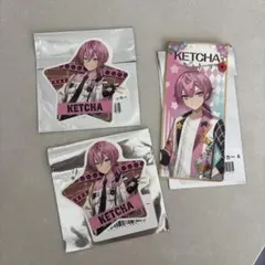 けちゃ C賞 D賞 ステッカー 3枚