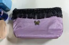ANNA SUI アナスイ ポーチ パープル バタフライ