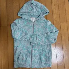 repipi armario 総柄ジップアップパーカー