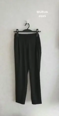 MURUA レディースパンツ ブラック size03