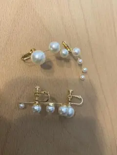 パールイヤーカフ　イヤリング