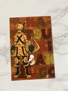 僕のヒーローアカデミア　ヒロアカ 爆豪勝己　ポストカード