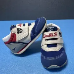 美品ミキハウス ・ダブルｂ✖️MIZUNOコラボ★ベビーシューズ ★13.5㎝