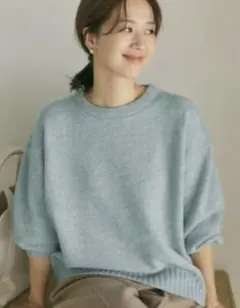 アーバンリサーチ　DOORS ハミルトンウールクルーワイドプルオーバー