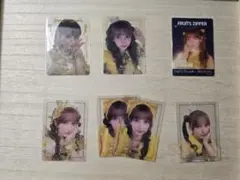 【バラ売可】FRUITS ZIPPER　早瀬ノエル　クリアトレカ　7枚セット