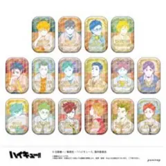 ハイキュー スクエア缶バッジ オフショット セブン 第一弾 BOX④