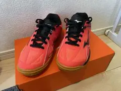 ミズノ WAVE MEDAL Z レッド 卓球シューズ 男女兼用