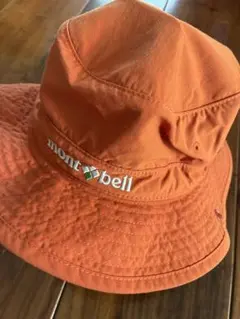 mont-bell オレンジ アウトドアハット