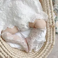 未使用！ベビー　キッズ　レースソックス