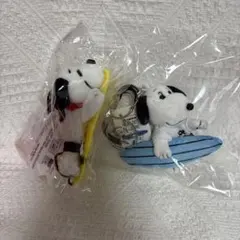 スヌーピー　SNOOPY ハワイ　サーフショップ　マスコット　2点セット