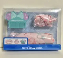 ディズニー ミニーちゃん ヘアバンド・シュシュ・コーム 3点セット