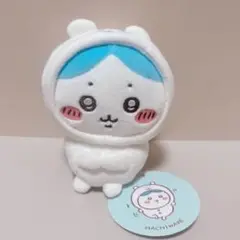 持ちますマスコット　ナガノのくまを被ったちいかわ　ハチワレ　うさぎ　ぬいぐるみ ナガノマーケット 持ちますマスコット（ナガノのくまを被った