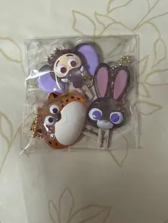 Zootopia アクリルキーホルダー3個セット