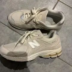 NB（ニューバランス）2002R 27.5㎝　ベージュ　白　オフホワイト