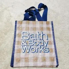 Bath & Body Works ショップ袋 チェック柄