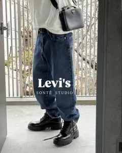 【サイズL相当】Levi's テーパードシルエットデニム
