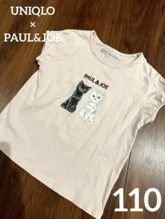 UNIQLO×PAUL&JOEユニクロ×ポールアンドジョー猫Tシャツ 110cm