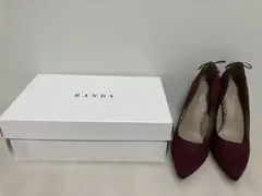 RANDA スェードバンプス 23.0cm