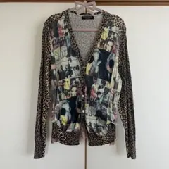 HYSTERIC GLAMOUR レオパード　ヒョウ柄　カーディガン
